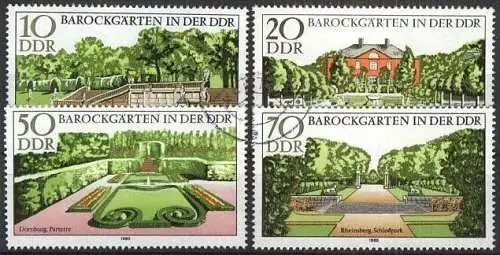 DDR 1980 Mi-Nr. 2486/89 o used