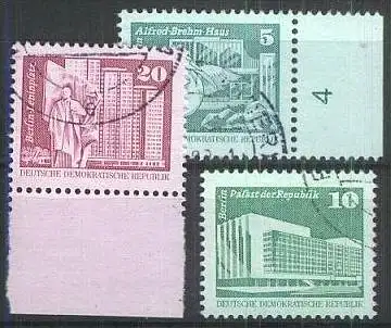 DDR 1980 Mi-Nr. 2483/85 o used