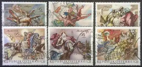 ÖSTERREICH 1968 Mi-Nr. 1278/83 o used