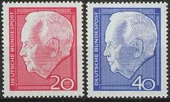 DEUTSCHLAND 1964 Mi-Nr. 429/30 ** MNH