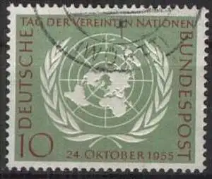 DEUTSCHLAND 1955 Mi-Nr. 221 o used