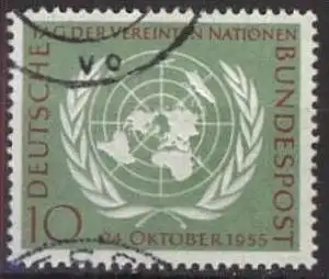 DEUTSCHLAND 1955 Mi-Nr. 221 o used