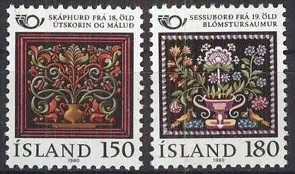 ISLAND 1980 Mi-Nr. 556/57 ** MNH