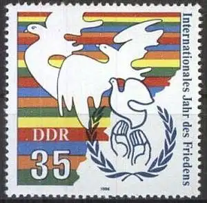 DDR 1986 Mi-Nr. 3036 ** MNH