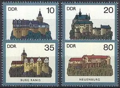 DDR 1984 Mi-Nr. 2910/13 ** MNH