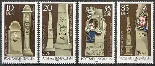 DDR 1984 Mi-Nr. 2853/56 ** MNH