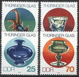 DDR 1983 Mi-Nr. 2835/38 ** MNH