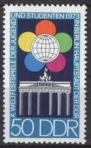 DDR 1973 Mi-Nr. 1867 ** MNH