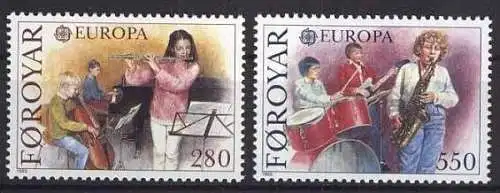 FÄRÖER 1985 Mi-Nr. 116/17 ** MNH