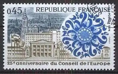 FRANKREICH 1974 Mi-Nr. 1872 o used