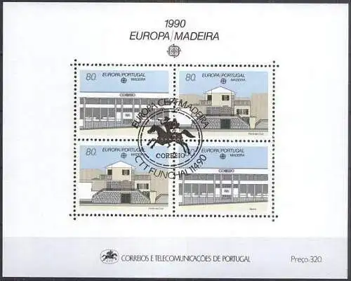 MADEIRA 1990 Mi-Nr. Block 11 o used - CEPT