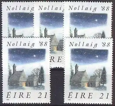 IRLAND 1988 Mi-Nr. 5 x 665 ** MNH