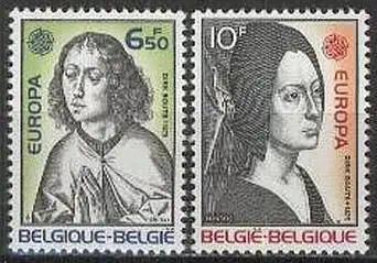 BELGIEN 1975 Mi-Nr. 1818/19 ** MNH - CEPT