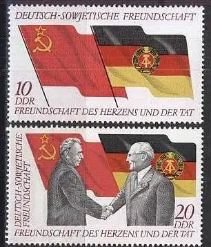 DDR 1972 Mi-Nr. 1759/60 ** MNH