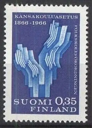 FINNLAND 1966 Mi-Nr. 612 ** MNH