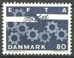 DÄNEMARK 1967 Mi-Nr. 450x ** MNH