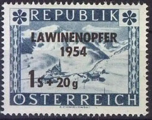 ÖSTERREICH 1954 Mi-Nr. 998 ** MNH