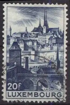 LUXEMBURG 1948 Mi-Nr. 434 o used