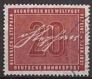 DEUTSCHLAND 1956 Mi-Nr. 227 o used