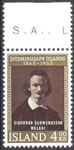 ISLAND 1963 Mi-Nr. 368 ** MNH