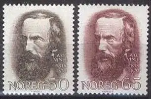 NORWEGEN 1968 Mi-Nr. 568/69 ** MNH