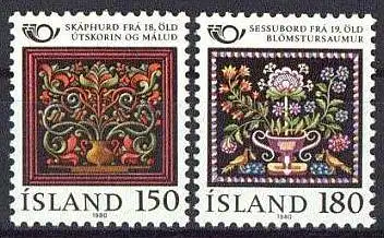 ISLAND 1980 Mi-Nr. 556/57 ** MNH