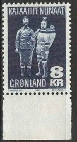 GRÖNLAND 1980 Mi-Nr. 119 ** MNH