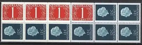 Niederlande Heftchenblatt 1969 Mi-Nr. 8 y ** MNH