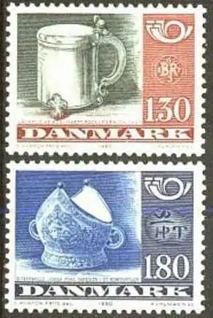 DÄNEMARK 1980 Mi-Nr. 708/09 ** MNH