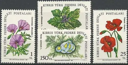 TÜRK. ZYPERN 1981 Mi-Nr. 101/04 ** MNH