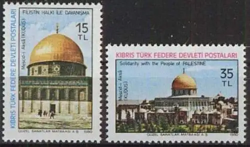 TÜRK. ZYPERN 1980 Mi-Nr. 93/94 ** MNH