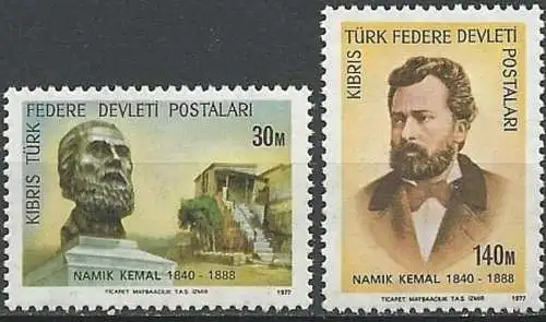 TÜRK. ZYPERN 1977 Mi-Nr. 50/51 ** MNH