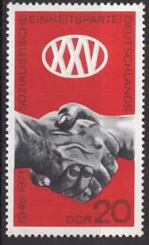 DDR 1971 Mi-Nr. 1667 ** MNH