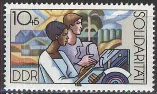 DDR 1986 Mi-Nr. 3054 ** MNH