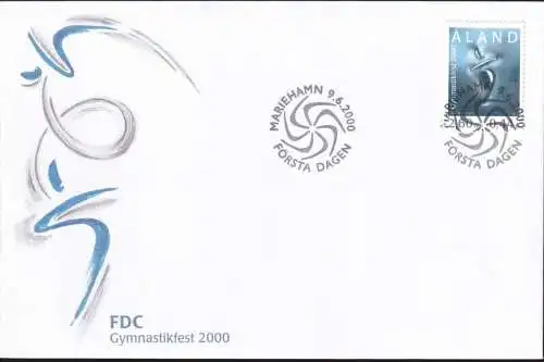 ALAND 2000 Mi-Nr. 176 FDC