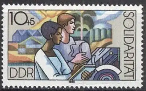 DDR 1986 Mi-Nr. 3054 ** MNH