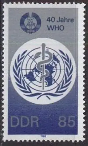 DDR 1988 Mi-Nr. 3214 ** MNH