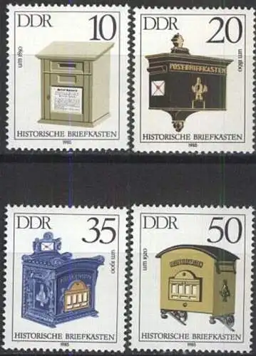 DDR 1985 Mi-Nr. 2924/27 ** MNH