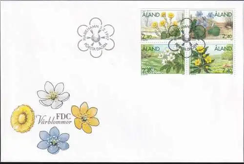 ALAND 1997 Mi-Nr. 120/23 FDC