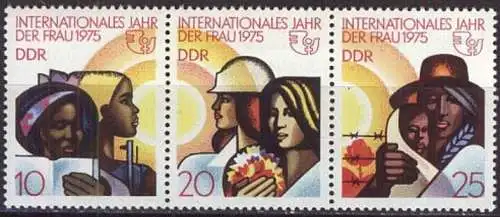 DDR 1975 Mi-Nr. 2019/21 ** MNH