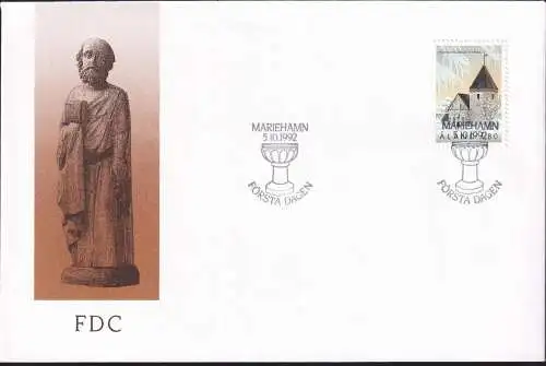 ALAND 1992 Mi-Nr. 64 FDC