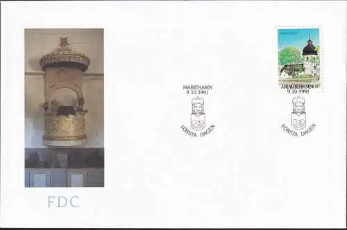 ALAND 1991 Mi-Nr. 54 FDC