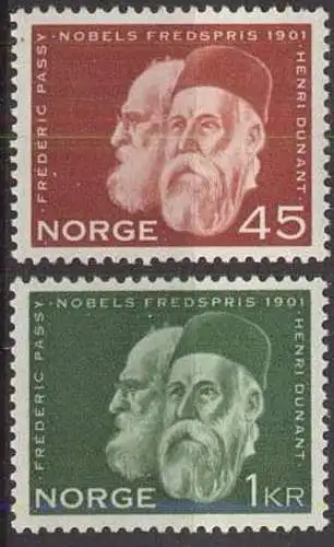 NORWEGEN 1961 Mi-Nr. 464/65 ** MNH