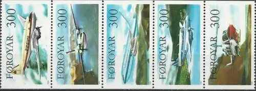 FÄRÖER 1985 Mi-Nr. 125/29 ** MNH