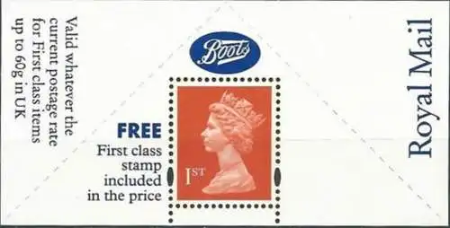 GROSSBRITANNIEN 1995 Boots Label ** MNH