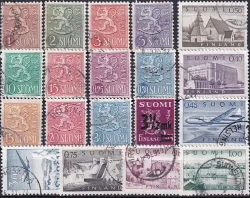 FINNLAND Lot o used