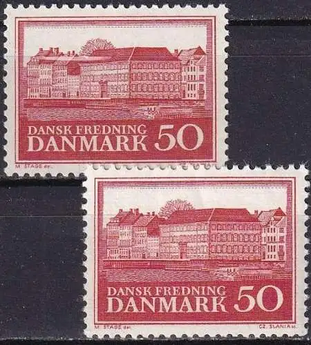 DÄNEMARK 1966 Mi-Nr. 442xy ** MNH