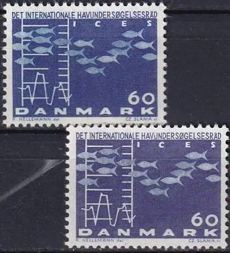 DÄNEMARK 1964 Mi-Nr. 423 xy ** MNH