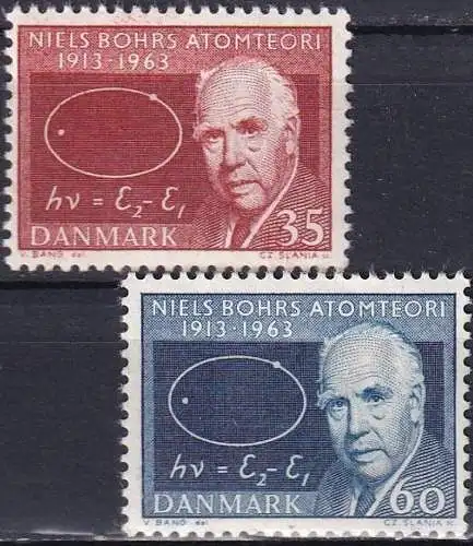 DÄNEMARK 1963 Mi-Nr. 417/18 x ** MNH