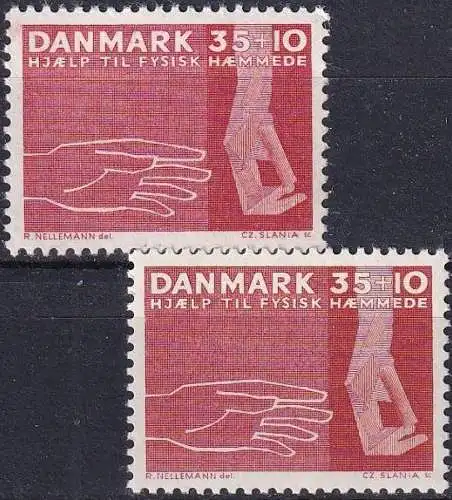 DÄNEMARK 1963 Mi-Nr. 415 xy ** MNH
